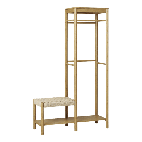 Ember Tøjstativ Fra House Nordic | Bambus - 165x95x36cm