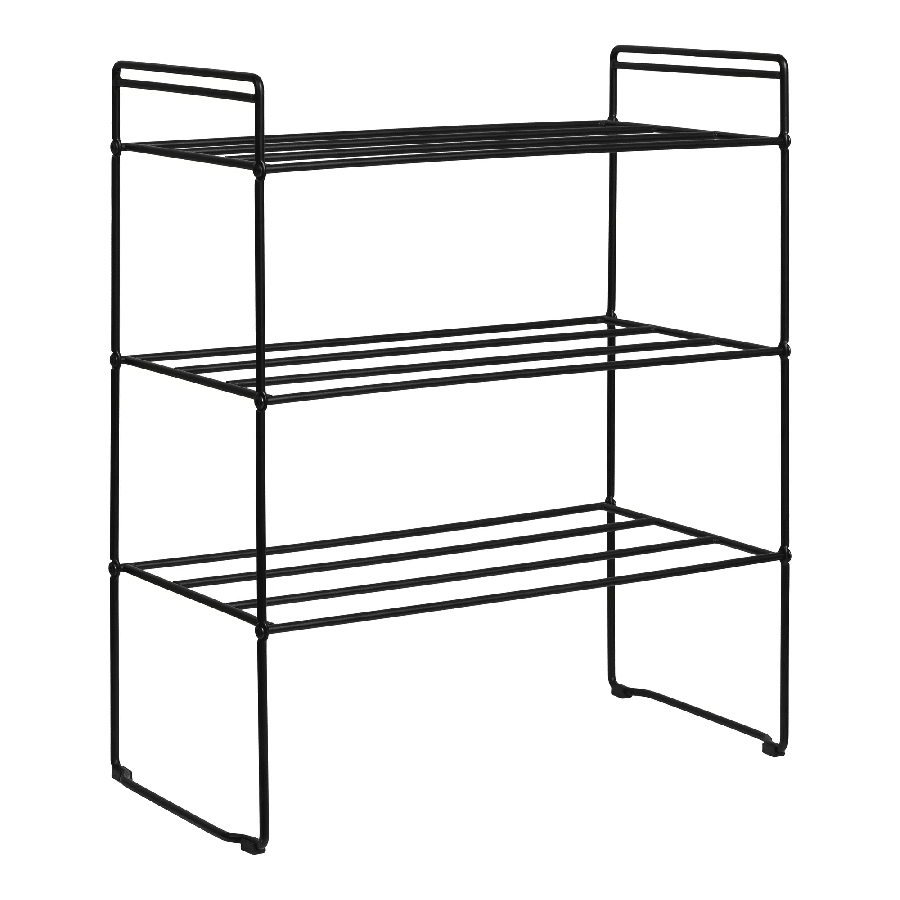 Swansea Skoreol i Sort Fra House Nordic | Stål - 49,5x25x60 cm