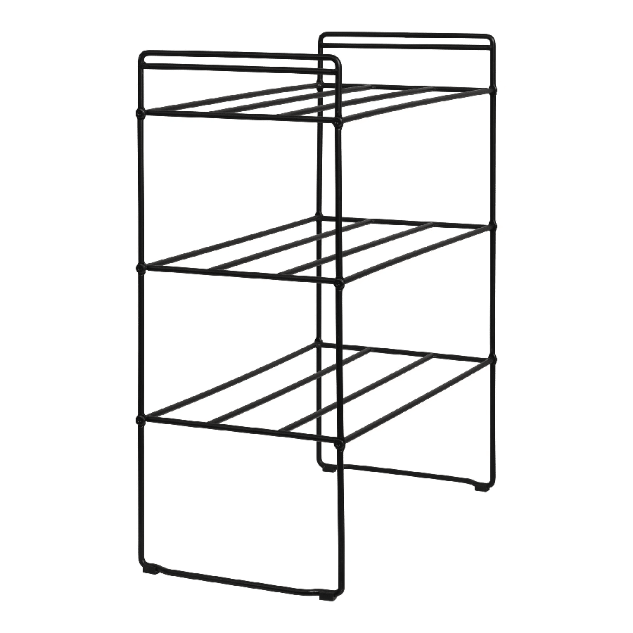 Swansea Skoreol i Sort Fra House Nordic | Stål - 49,5x25x60 cm - Billede 3