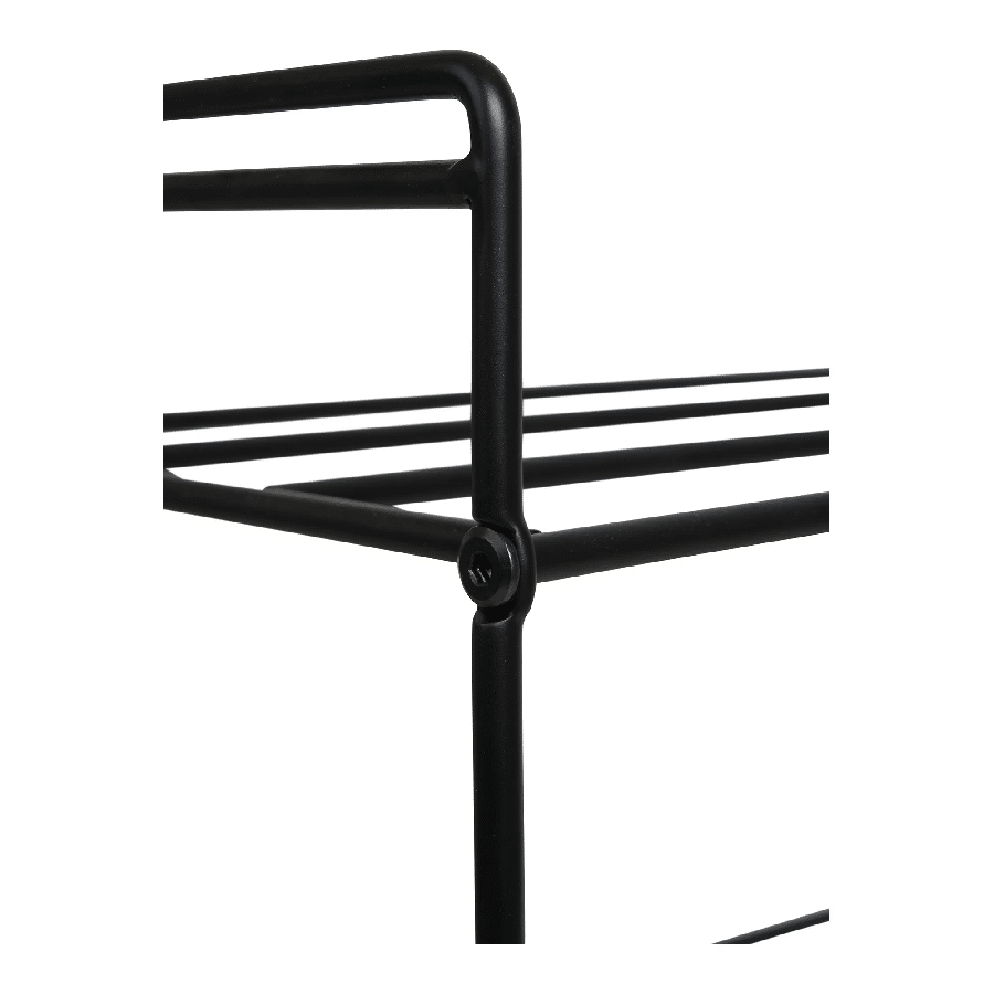 Swansea Skoreol i Sort Fra House Nordic | Stål - 49,5x25x60 cm - Billede 4