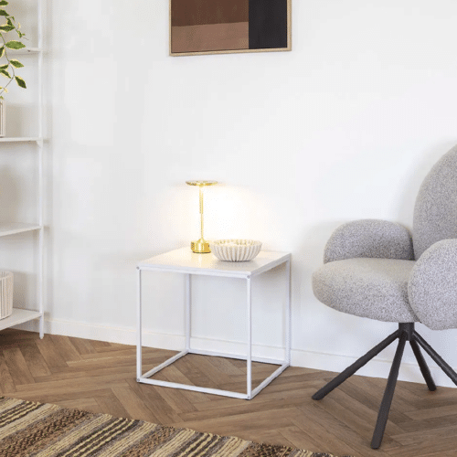 Vita Hjørnebord i Hvid Fra House Nordic | Stål