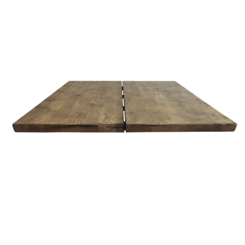 Asta Snedker Cafébord i Massiv Egetræ & Vintage Olie fra House Of Sander | B: 80cm. L: 120-140cm. H: 4cm.