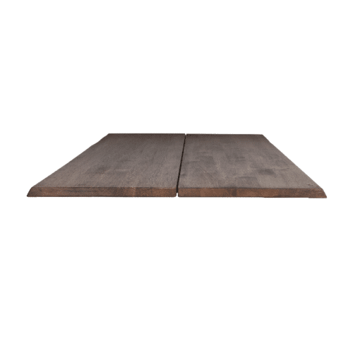 Curve Snedker Cafébord i Massiv Egetræ & Mocca Olie fra House Of Sander | B: 80cm. L: 80-120cm. H: 3cm.