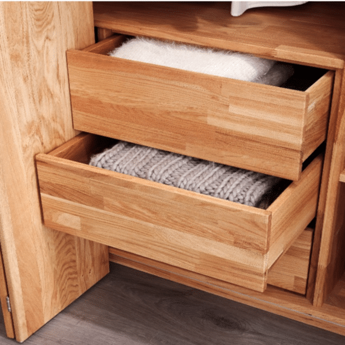 Frej/Freja Snedker Skuffeindsats med 3 Skuffer fra Organic Sleep | Massiv FSC Egetræ