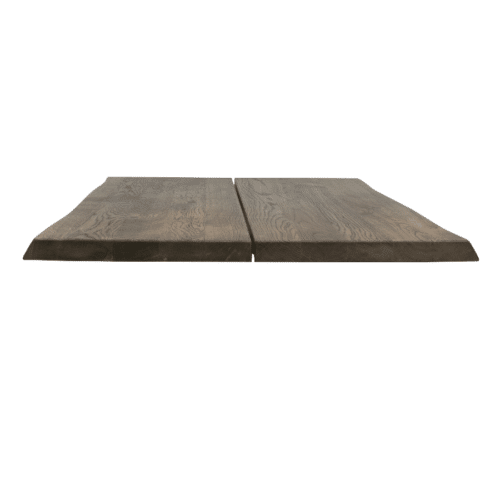 Hugin Snedker Cafébord i Massiv Egetræ & Grå Olie fra House Of Sander | B: 80cm. L: 80-120cm. H: 4cm.