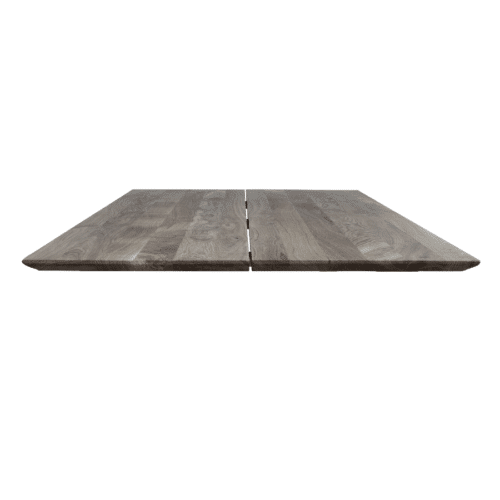 Vidar Snedker Spisebord i Massiv Egetræ & Grå Olie fra House Of Sander | B: 95cm. L: 180-295cm. H: 3cm.
