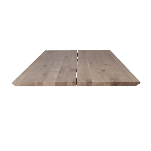 Vidar Snedker Spisebord i Massiv Egetræ & Hvid Olie fra House Of Sander | B: 95cm. L: 180-295cm. H: 3cm.