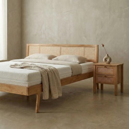 Organic Sleep Latexmadras i 100% FSC Naturlatex & 100% Naturlig Bomulds Betræk | 19cm
