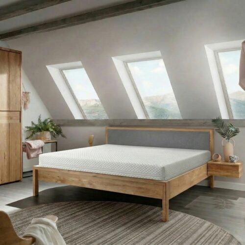 Organic Sleep Springmadras med 7 Zoners Pocketfjedre & Bambus Betræk | 19cm