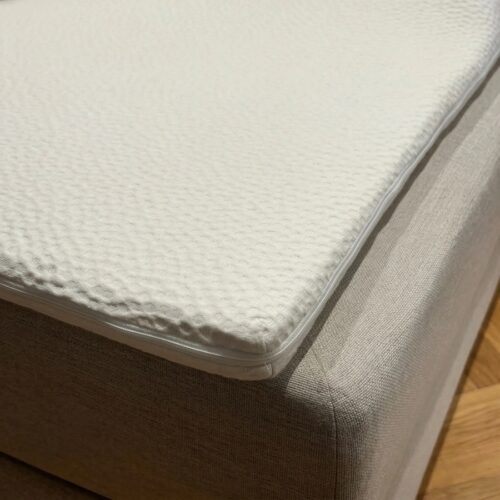 Organic Sleep Topmadras i 100% FSC Talalay Naturlatex & 100% Naturlig Bomulds Betræk | 5cm