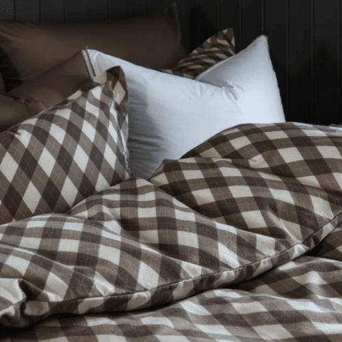 Charlie Sengesæt i 100% Bomuld fra Borås Cotton | Beige | 140x200/220