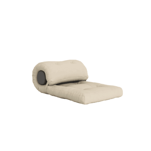Wrap Udendørs Futon Stol & Madras i Beige Fra Karup Design | Japandi
