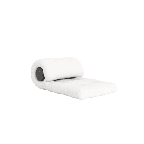 Wrap Udendørs Futon Stol & Madras i Hvid Fra Karup Design | Japandi