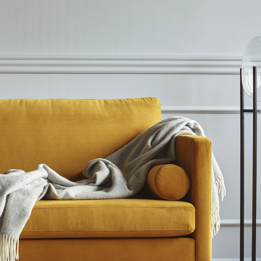 K372 Lænestol / Loungestol Sofa med Egetræsben fra Kragelund / Scandinavian Upholstery | Flere Farver