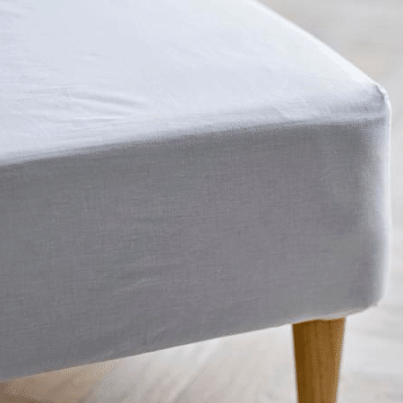 Calm White Boxlagen i 100% Bomuld fra Södahl | 180x200 cm - OUTLET
