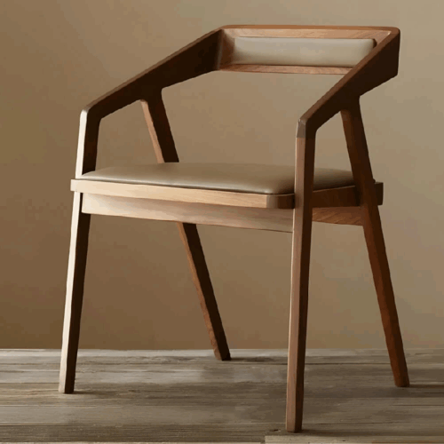 Vejle Snedker Spisebordsstol i Valnød fra Unique Handmade Furniture | Flere Farver