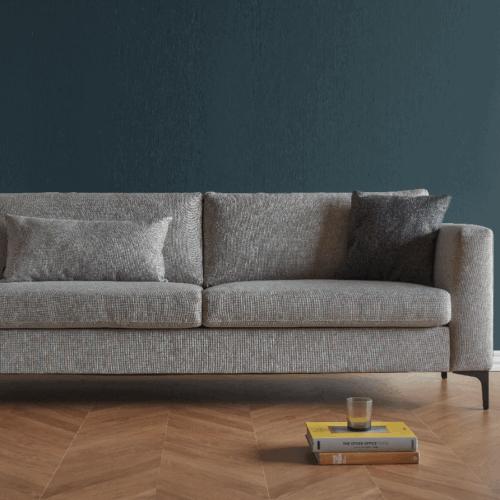 K364 2,5 pers. Sofa med Metalben fra Kragelund / Scandinavian Upholstery | Flere Farver