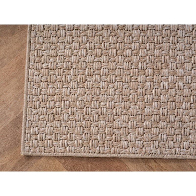 Evelyn Indendørs/Udendørs Gulvtæppe i Beige fra Rugs by Uniquebeds Home & Living | Flere Størrelser - Billede 5