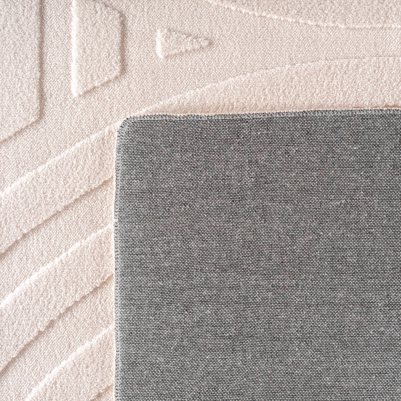 Poppy Cremefarvet Gulvtæppe fra Rugs by Uniquebeds Home & Living | Flere Størrelser - Billede 4