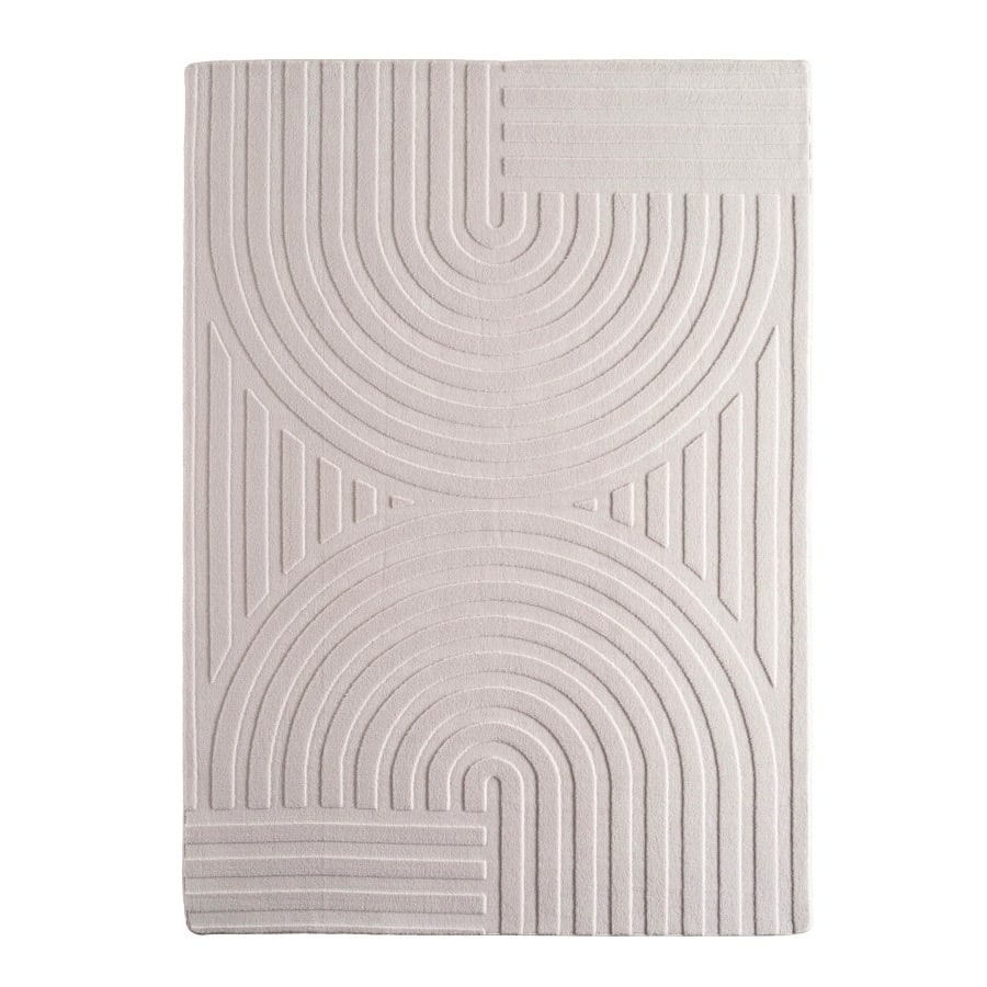 Poppy Cremefarvet Gulvtæppe fra Rugs by Uniquebeds Home & Living | Flere Størrelser - Billede 5