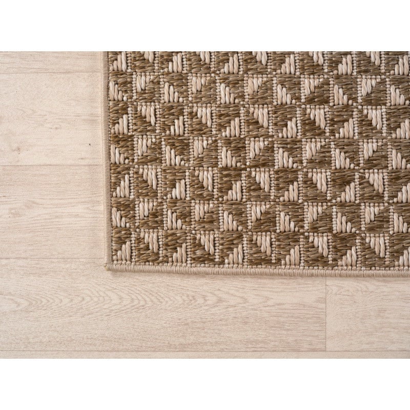 Isabella Indendørs/Udendørs Gulvtæppe i Beige fra Rugs by Uniquebeds Home & Living | Flere Størrelser - Billede 4