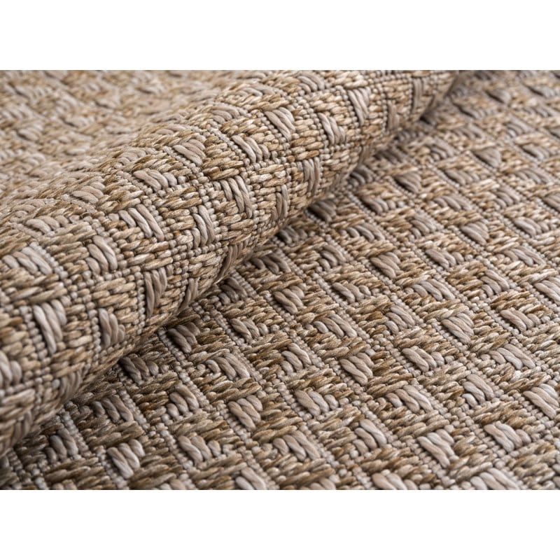 Isabella Indendørs/Udendørs Gulvtæppe i Beige fra Rugs by Uniquebeds Home & Living | Flere Størrelser - Billede 5
