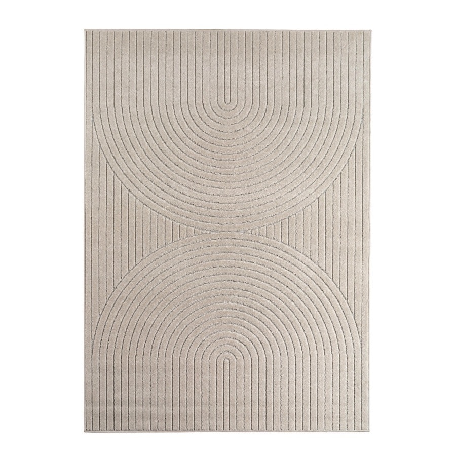Lily Indendørs/Udendørs Gulvtæppe i Cremefarvet fra Rugs by Uniquebeds Home & Living | Flere Størrelser - Billede 2
