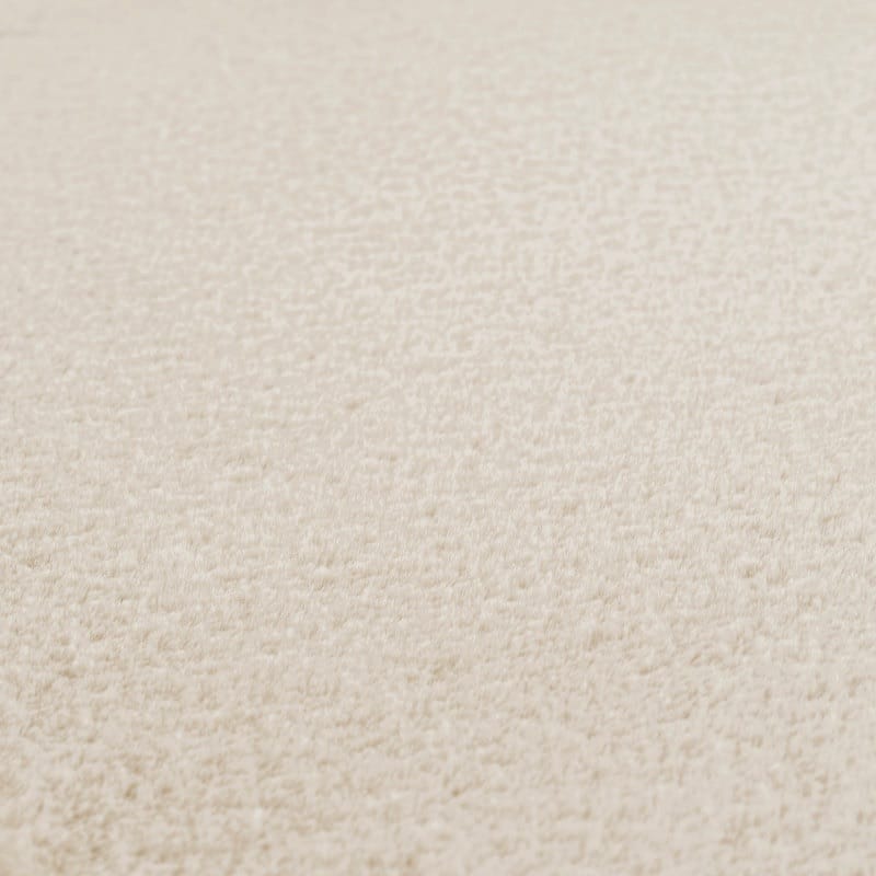 Sophia Cremefarvet Gulvtæppe i Polyester fra Rugs by Uniquebeds Home & Living | Flere Størrelser i Firkantet & Rund - Billede 5