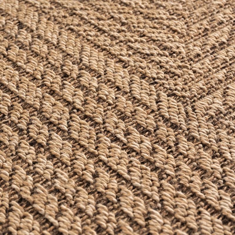 Ivy Indendørs/Udendørs Gulvtæppe i Beige fra Rugs by Uniquebeds Home & Living | Flere Størrelser - Billede 4