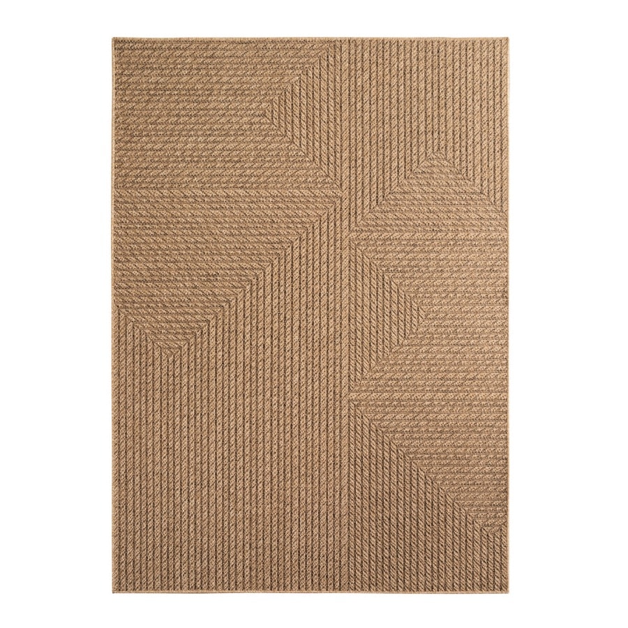 Ivy Indendørs/Udendørs Gulvtæppe i Beige fra Rugs by Uniquebeds Home & Living | Flere Størrelser - Billede 2