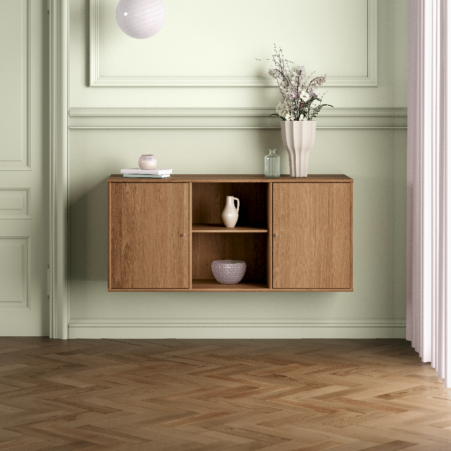 Mistral Modul 112 i Massiv Egetræsfinér fra Hammel Furniture | Færdig Kombination 20 - BHD 132,6x60,8x32,5 cm