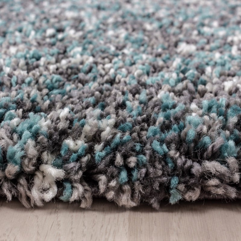Caroline Gulvtæppe i Blå fra Rugs by Uniquebeds Home & Living | Flere Størrelser i Firkantet & Rund - Billede 5
