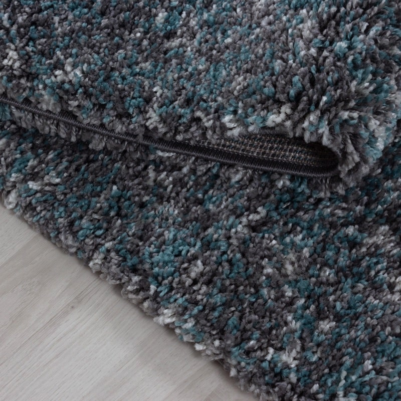 Caroline Gulvtæppe i Blå fra Rugs by Uniquebeds Home & Living | Flere Størrelser i Firkantet & Rund - Billede 6