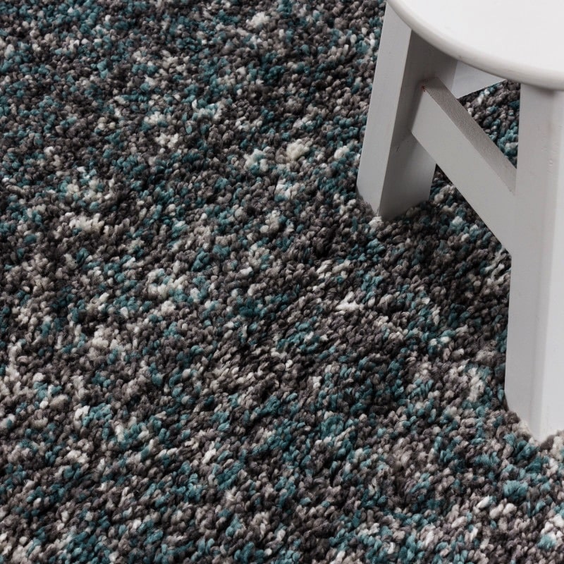 Caroline Gulvtæppe i Blå fra Rugs by Uniquebeds Home & Living | Flere Størrelser i Firkantet & Rund - Billede 7