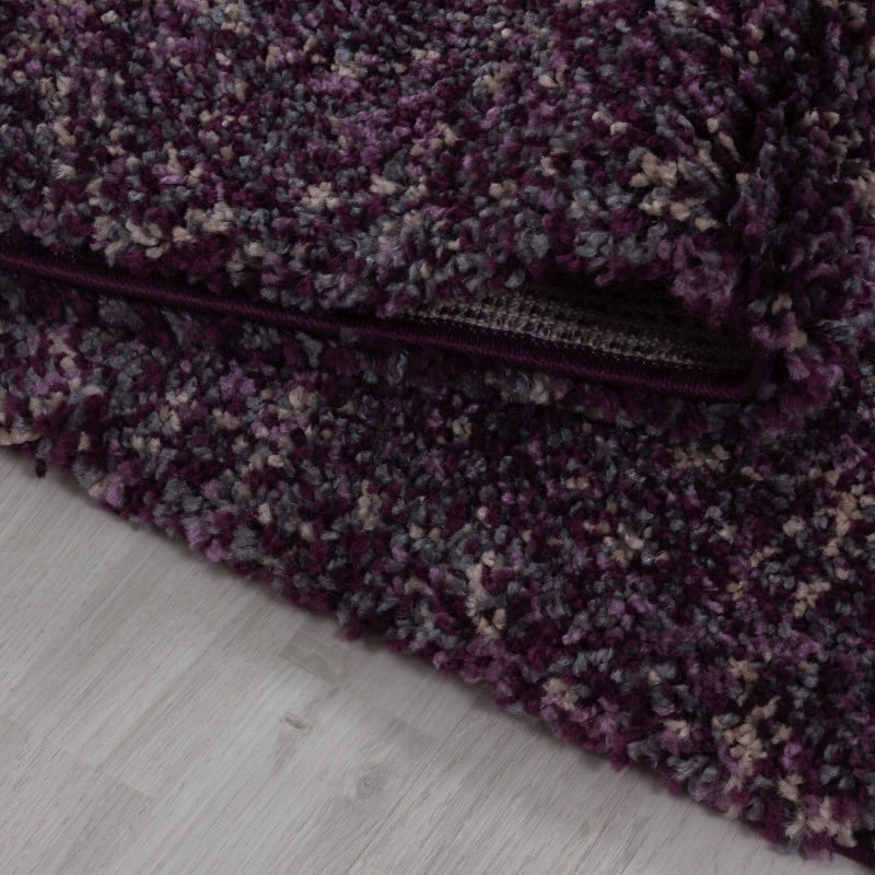 Caroline Gulvtæppe i Lilla fra Rugs by Uniquebeds Home & Living | Flere Størrelser i Firkantet & Rund - Billede 6