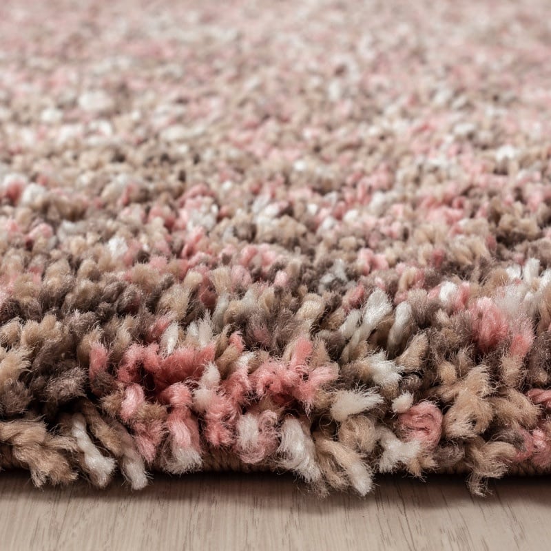 Caroline Gulvtæppe i Rose fra Rugs by Uniquebeds Home & Living | Flere Størrelser i Firkantet & Rund - Billede 5