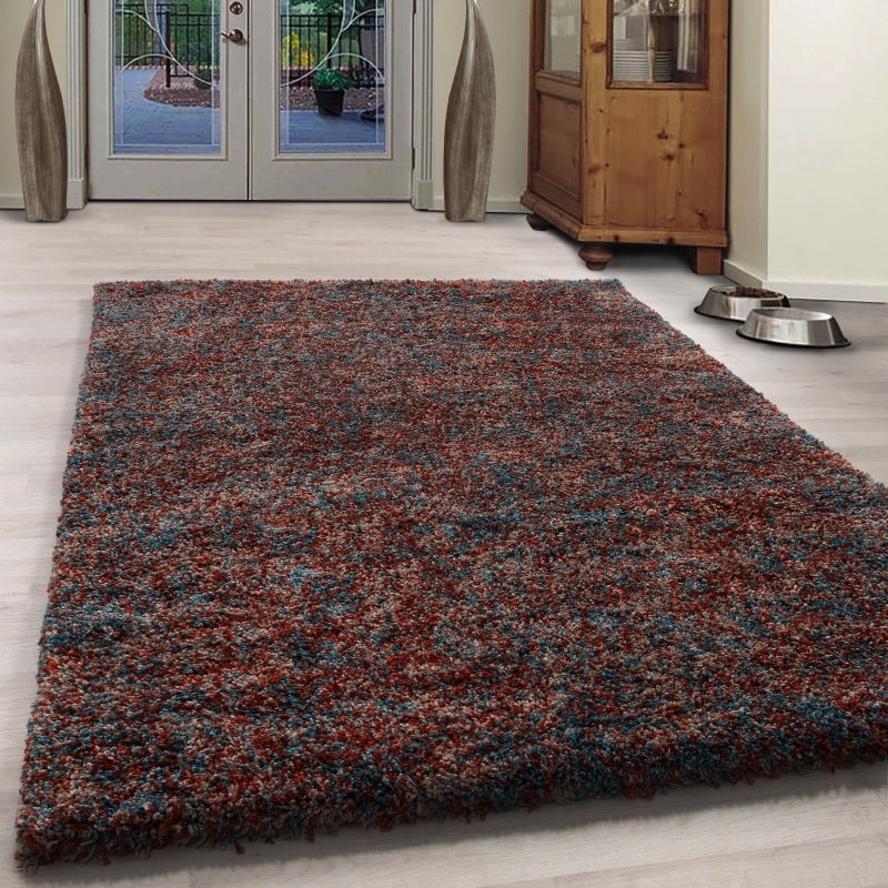 Caroline Gulvtæppe i Terra fra Rugs by Uniquebeds Home & Living | Flere Størrelser i Firkantet & Rund