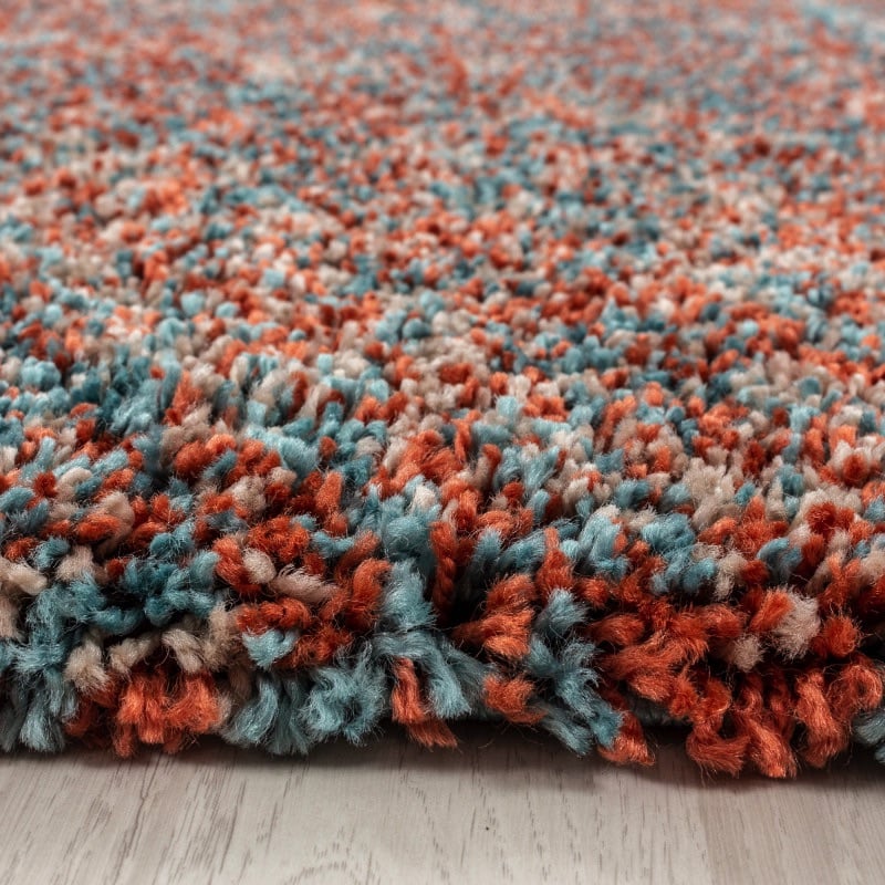 Caroline Gulvtæppe i Terra fra Rugs by Uniquebeds Home & Living | Flere Størrelser i Firkantet & Rund - Billede 5