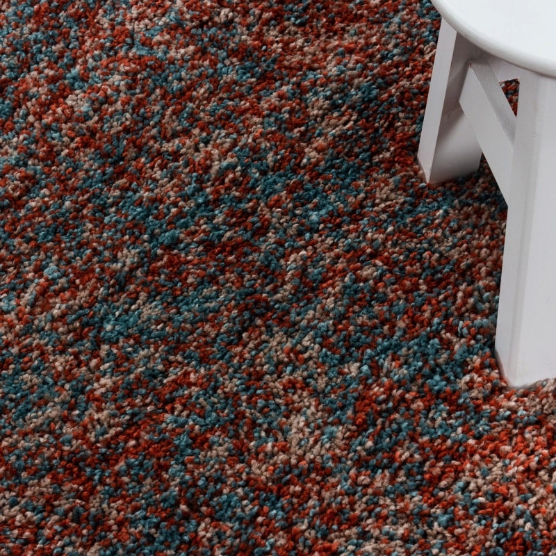 Caroline Gulvtæppe i Terra fra Rugs by Uniquebeds Home & Living | Flere Størrelser i Firkantet & Rund - Billede 7