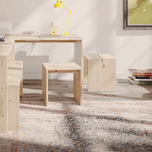 Join-In Stol Fra Karup Design i Massiv FSC Fyrretræ | Japandi