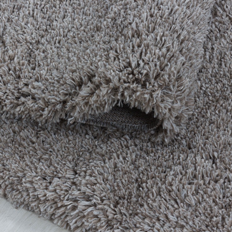 Louisa Ensfarvet Gulvtæppe i Beige fra Rugs by Uniquebeds Home & Living | Flere Størrelser i Firkantet & Rund - Billede 6