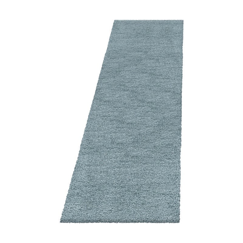 Louisa Ensfarvet Gulvtæppe i Blå fra Rugs by Uniquebeds Home & Living | Flere Størrelser i Firkantet & Rund - Billede 3