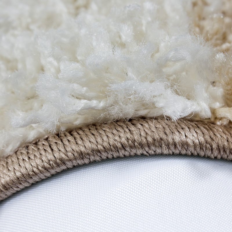 Nora Fluffy Ternet Gulvtæppe i Mocca fra Rugs by Uniquebeds Home & Living | Flere Størrelser - Billede 6