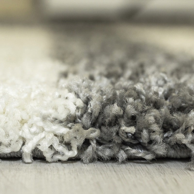 Riley Gulvtæppe i Beige & Grå med Mønster af Blokke & Lysegrå Striber fra Rugs by Uniquebeds Home & Living | Flere Størrelser i Firkantet & Rund - Billede 7
