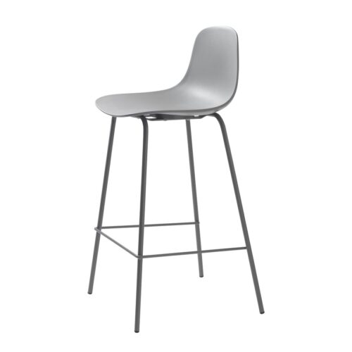 Bautzen Barstol Stål B47Xh92 5Xd45Cm