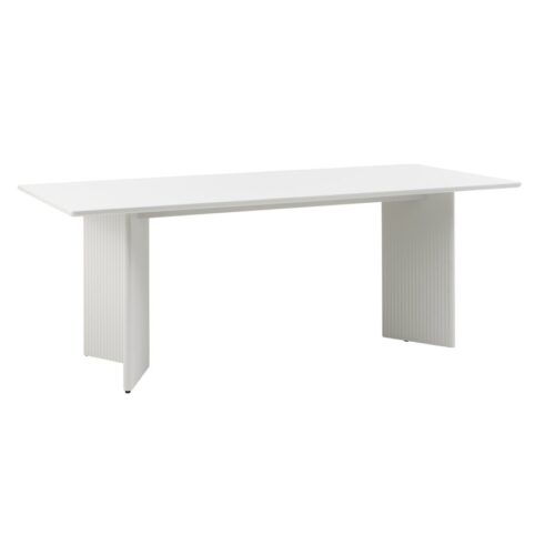 Pforzheim Spisebord Greige Mdf Fyrretræ L200Xb90Xh75Cm