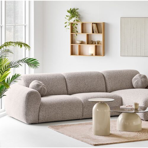 Clyde Loungesofa Sten Grå