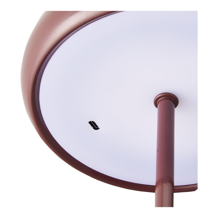 Margate Bordlampe Bordeaux Ø16Xh23Cm
