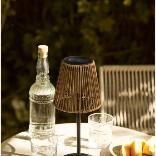 Salford Lampe Brun Sort