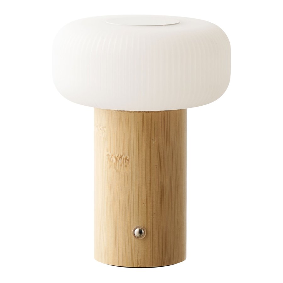 Stafford Bordlampe Natur Hvid Ø13 5Xh18Cm